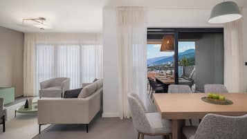 Family Apartment for 4 persons with balcony | Zimmersafe, Bügeleisen/Bügelbrett, kostenloses WLAN