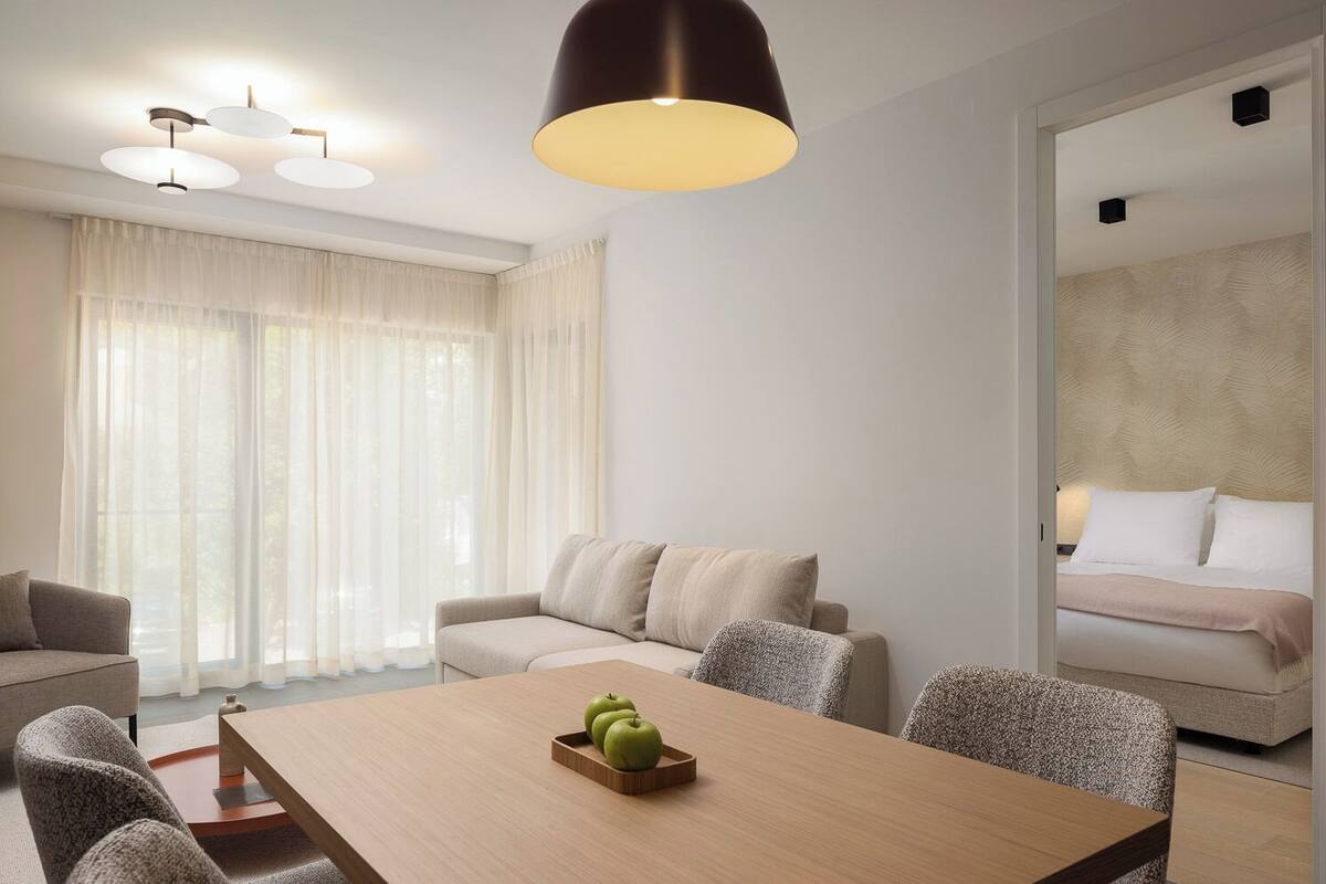 Apartment for 3 persons with balcony | Caja fuerte, tabla de planchar con plancha, wifi gratis