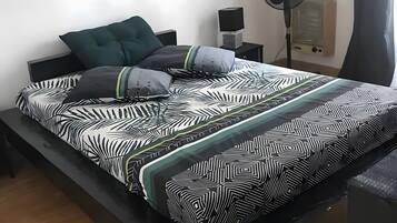 1 sovrum, ljudisolering, wi-fi och sängkläder