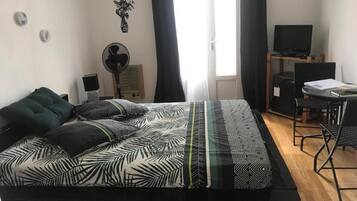 1 quarto, quartos à prova de som, Wi-Fi, roupa de cama