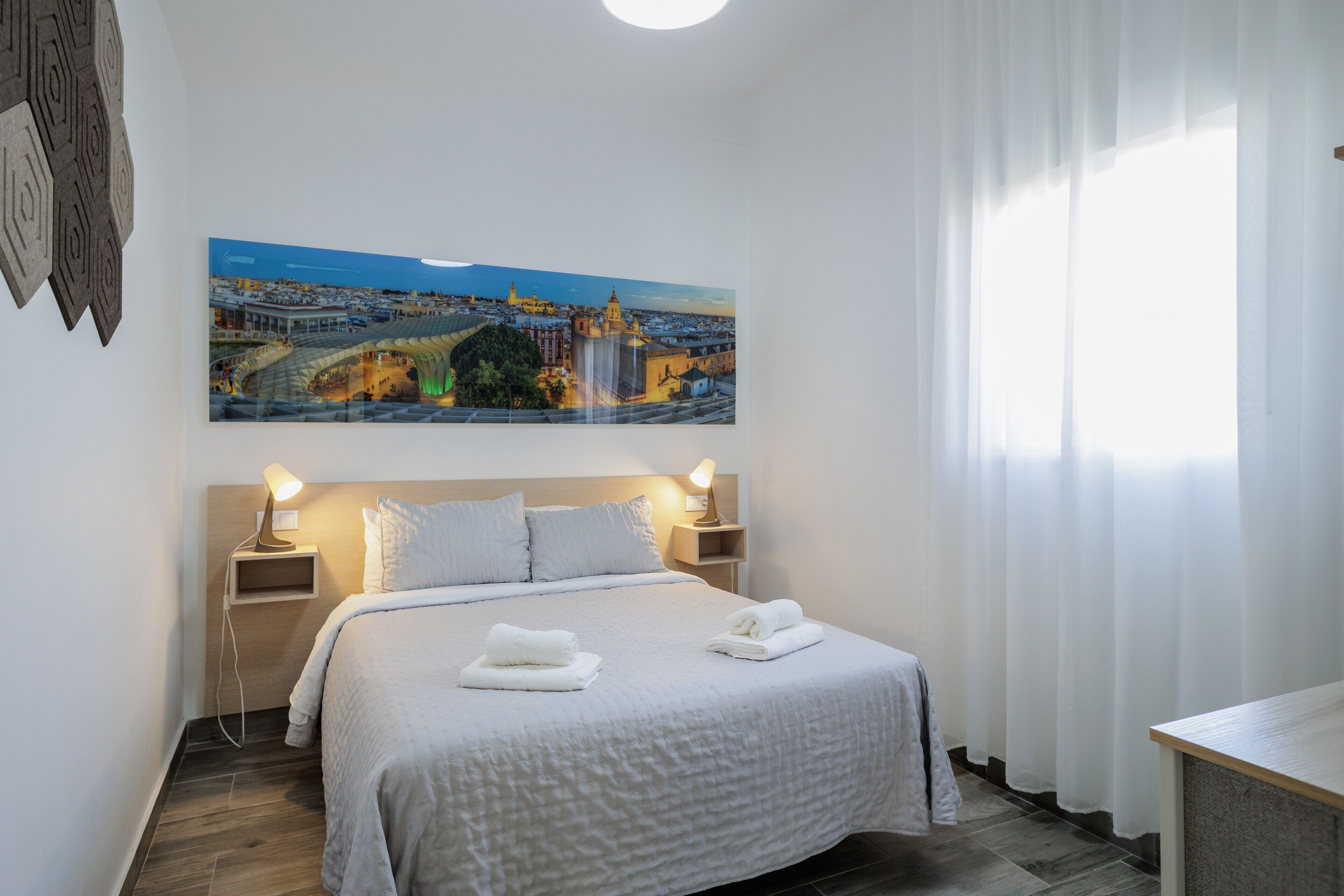 2 slaapkamers, een strijkplank/strijkijzer, wifi, beddengoed