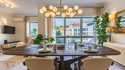 Estoril Upscale Apartment w/ Pool by LovelyStay