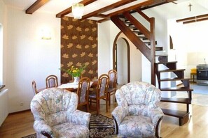 Interior - Holiday apartment with fireplace, lake view (Lipnica)