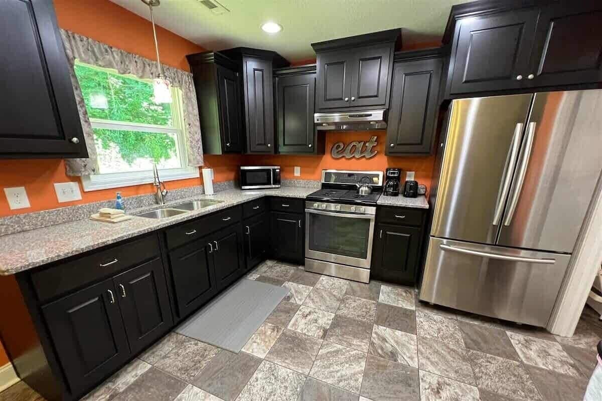 Cabin, Mountain View | Private kitchen