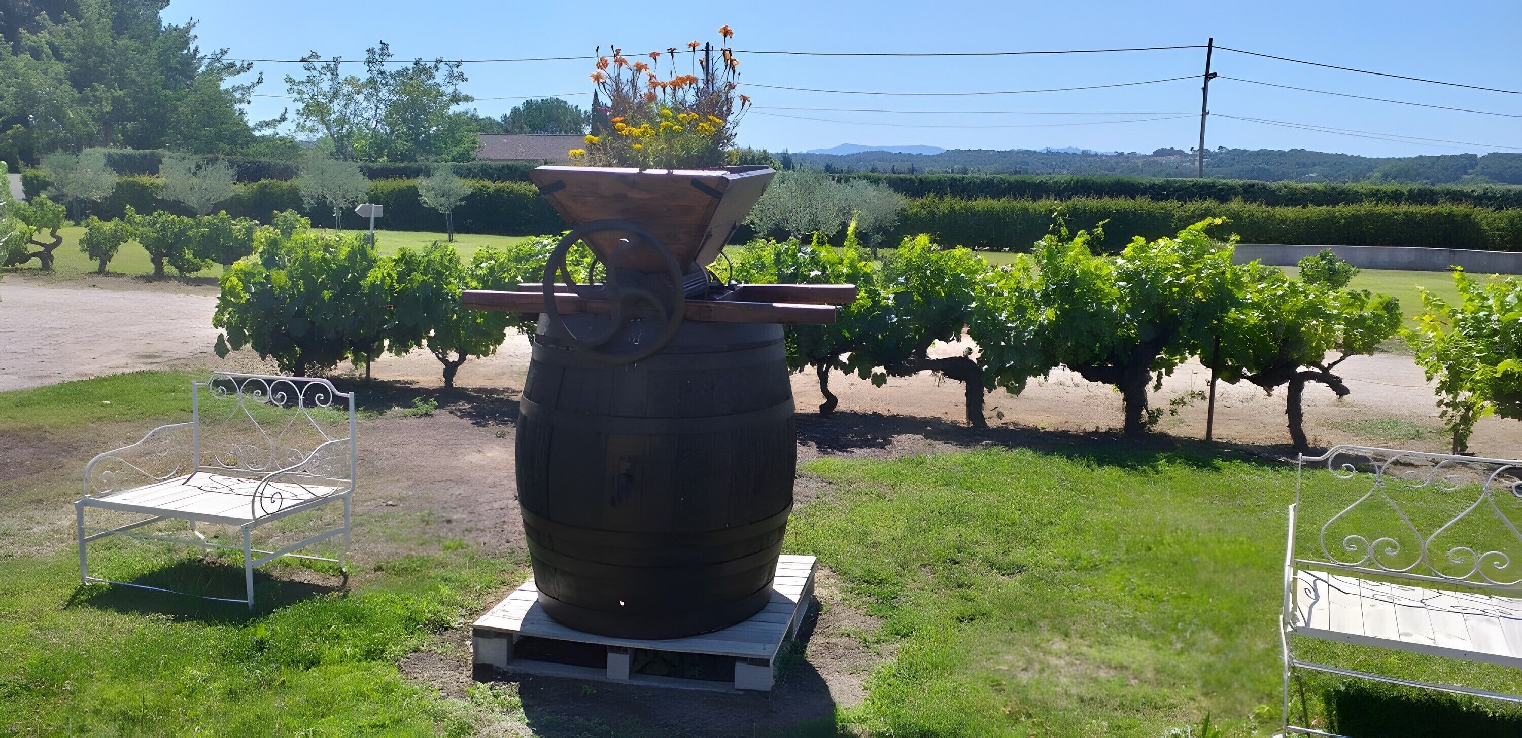 Enceinte de l’hébergement