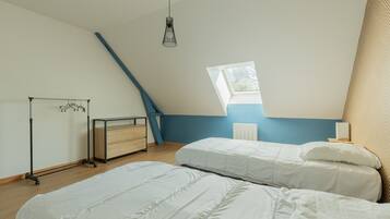 6 chambres, Wi-Fi, draps fournis