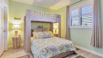 2 habitaciones, tabla de planchar con plancha, wifi y ropa de cama