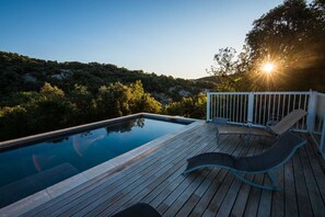 Pool - Holiday Home with Pool and Private River Beaches for 10 – Les Hauts d'Issensac, Hérault (Causse-de-la-Selle)