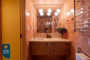 Hair dryer, towels - Apartment in Armação with Ocean View (Salvador)