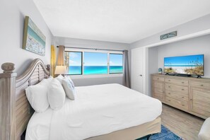 3 bedrooms, free WiFi, bed sheets - 🏖️Beach Views-LakeFRONT Balcony-Walk to Beach-Pool-Pinnacle Port A-929☀️ (Panama City Beach)