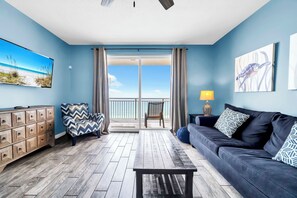 TV - 🏖️Beachfront | Gulf Views | 2BR Sterling Reef 505🏖️ (Panama City Beach)