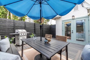 Appartement, 1 kingsize bed met slaapbank (La Barra #101) | Buiten dineren