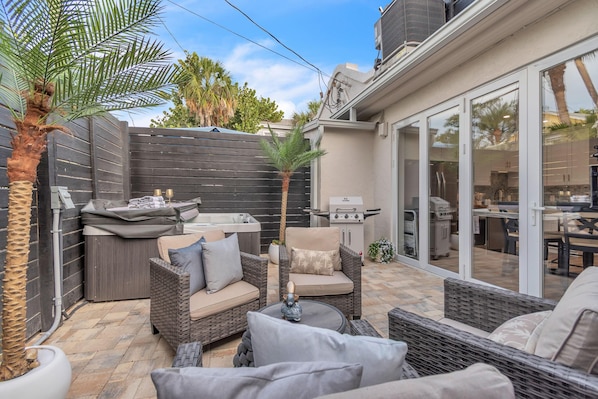 Condo, Multiple Beds (La Barra #101.5) | Terrace/patio - La Barra #101.5 (St. Pete Beach)