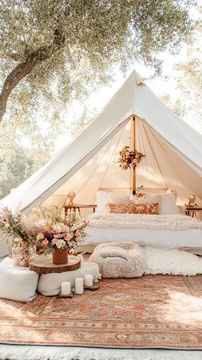 Goddess at Namastay Glamping Retreat