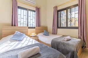 2 soveværelser, strygejern/strygebræt, internetforbindelse, sengetøj