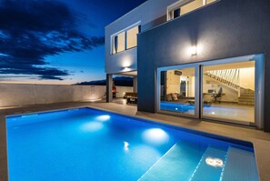 Villa | Pool - Panoramic Sea & Velebit Views Villa (Razanac)