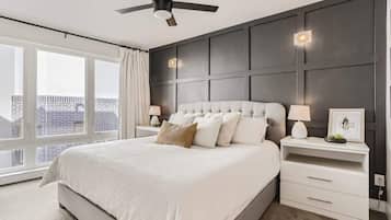 Skrivebord, strygejern/strygebræt, weekendseng, gratis Wi-Fi