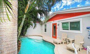 Pool - Beautiful ground level home with heated pool! (Holmes Beach)