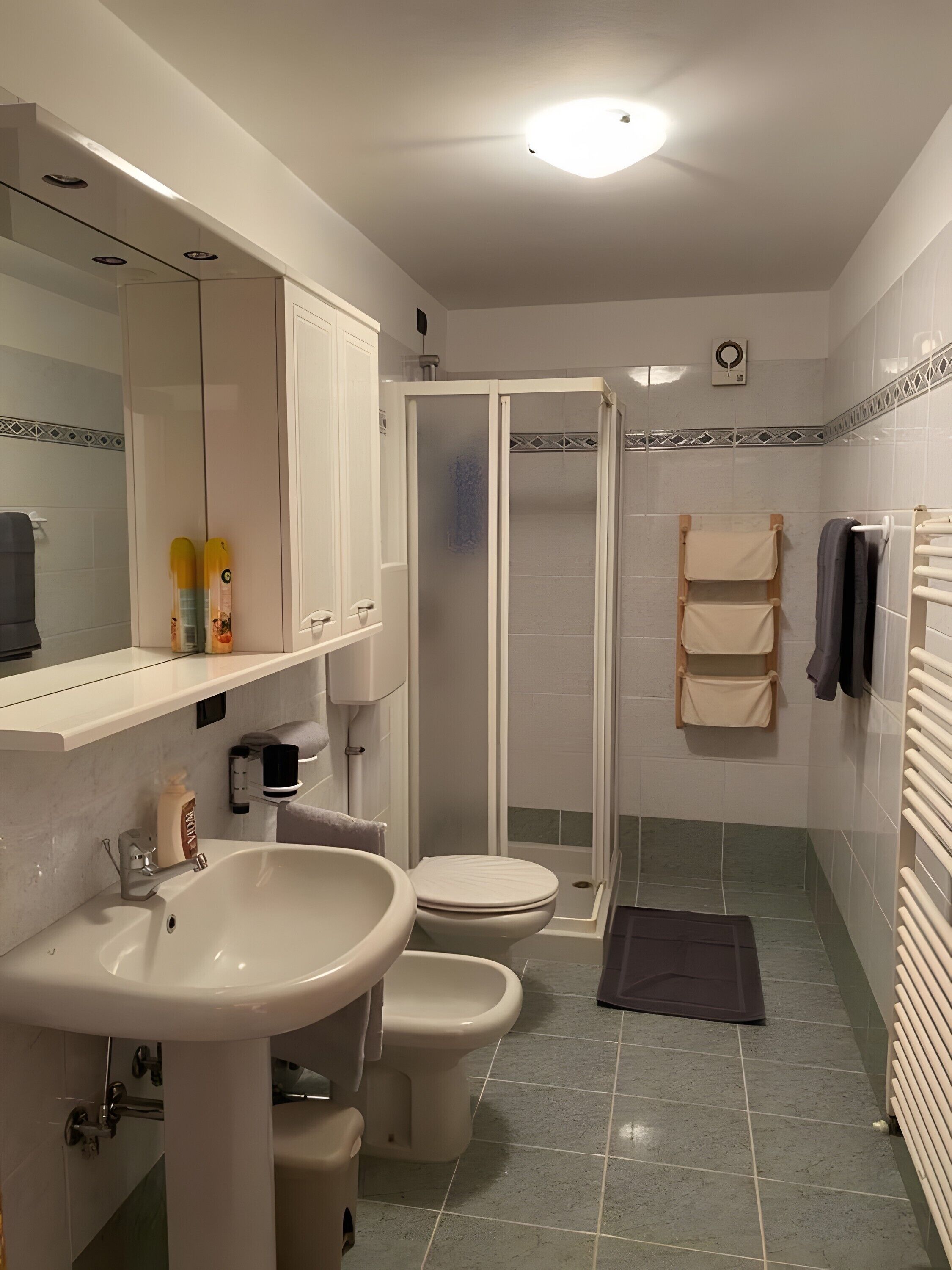 Doccia, asciugacapelli, asciugamani