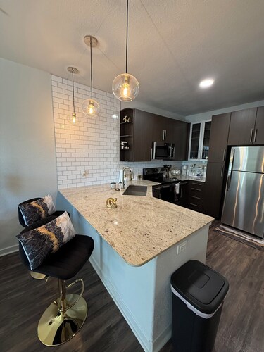 Luxury Stylish comfortable 1B apartment with city view located downtown Dallas!