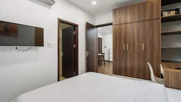 Habitación Deluxe | Escritorio, espacio para trabajar con un portátil, wifi gratis