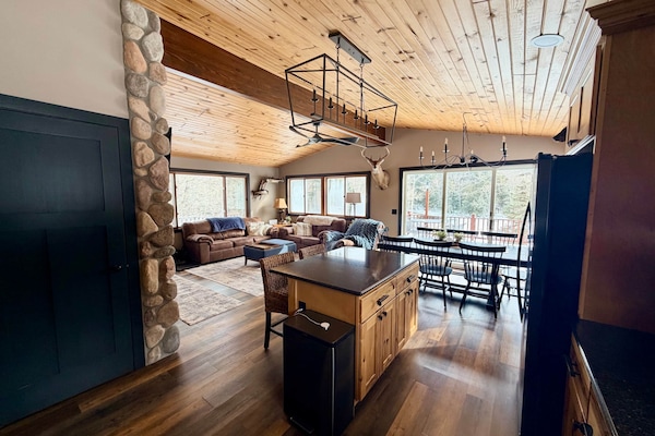 View from kitchen