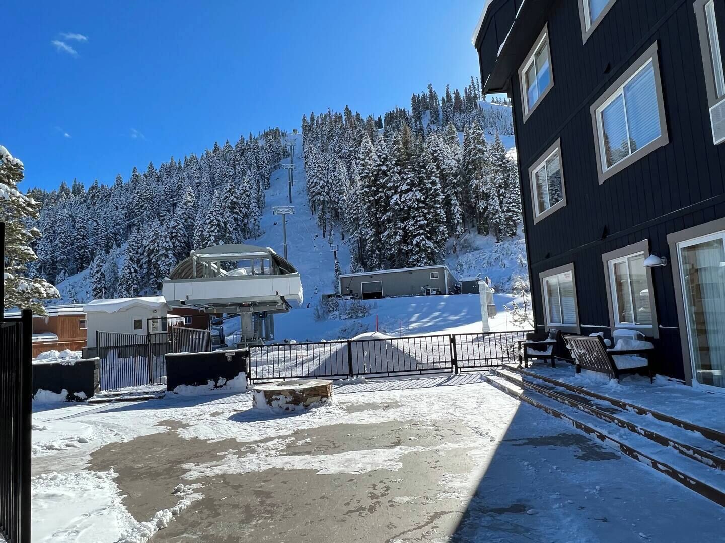 Enceinte de l’hébergement