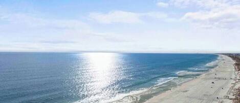 Sun loungers, beach towels