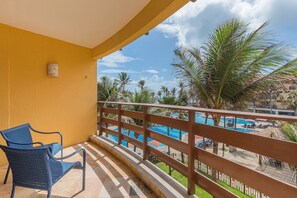 Basic Apartment | Terrace/patio - Beach Park Suites #333 Beachfront By Carpediem (Aquiraz)