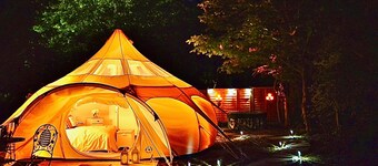 Apple Blossom, dog friendly yurt located in Alkborough, Lincolnshire