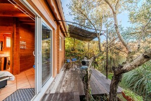Terrace/patio - Le Studio Bleu - Jacuzzi Privé (Correns)