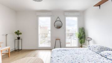 Strykjärn/strykbräda, gratis wi-fi och sängkläder