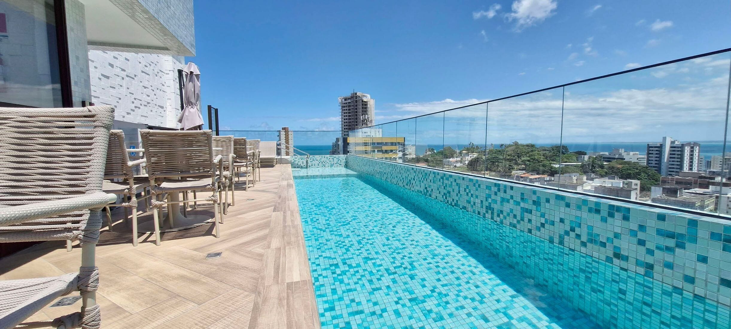 Alberca al aire libre 