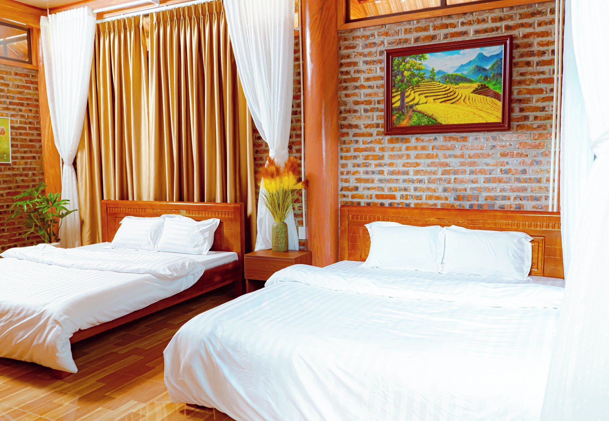 Panoramic Quadruple Room, Hill View | Premium bedding, down duvets, memory-foam beds, individually decorated