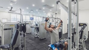 Leilighet, 2 soverom, tilgjengelighetstilpasset, byutsikt | Treningsfasiliteter