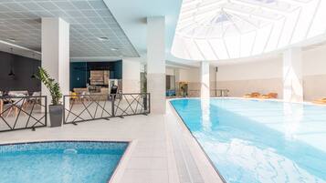 Apartment, 2 Bedrooms, Accessible, City View | Pool | Indoor pool