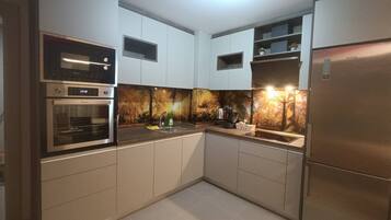 Apartemen, 2 kamar tidur, akses difabel, pemandangan kota | Interior