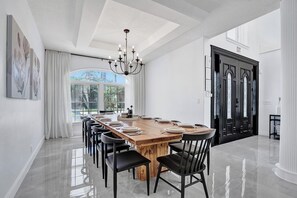 Luxury House, Private Pool, Pool View | Dining room - 6BR Hollywood Lakes Home with Pool & Spa (Hollywood)