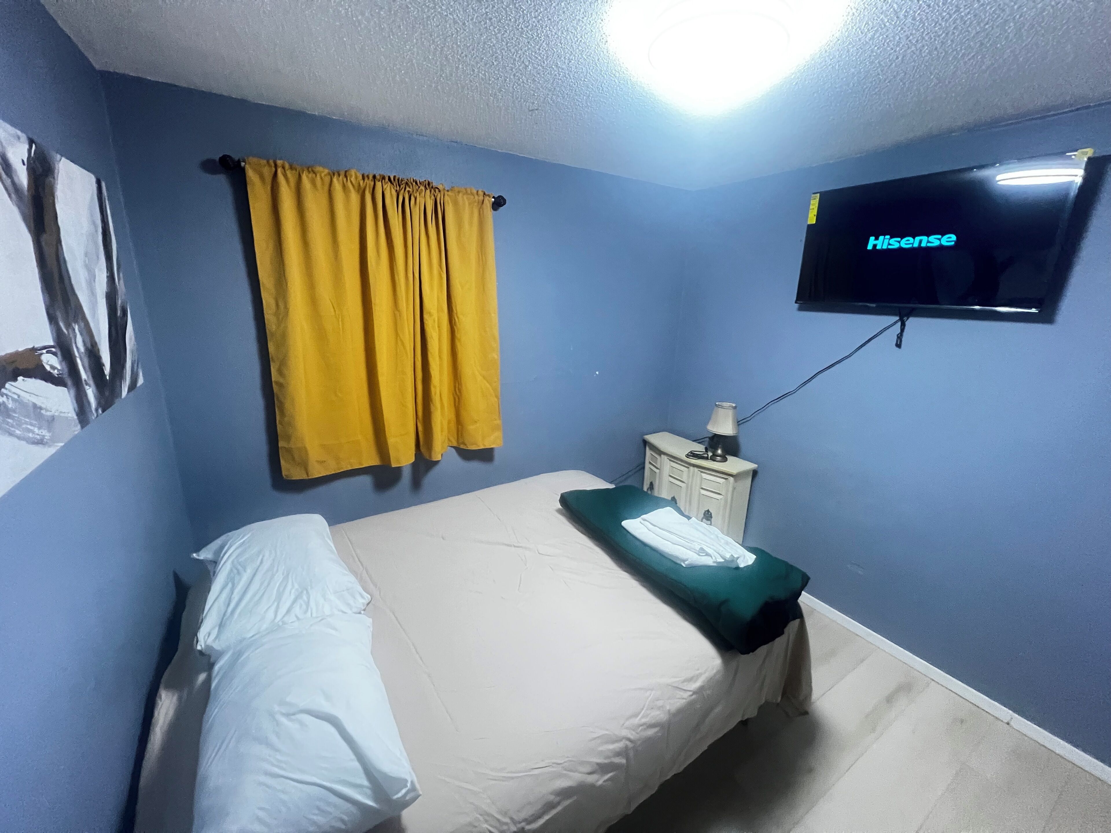 2 slaapkamers, een strijkplank/strijkijzer, wifi