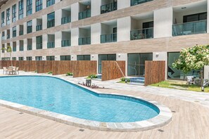 Basic Apartment | Pool | Outdoor pool - Flat 1Qt na Praia dos Carneiros-SH139 (Tamandaré)