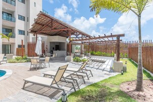 Apartamento básico | Opções para refeição ao ar livre