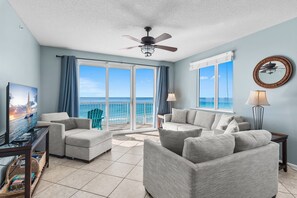 Smart TV, DVD player, books, stereo - Majestic Sun B614*Gulf Views*Heated Pools/Hot Tubs*Beach Gear*Gym*Pickleball (Miramar Beach)