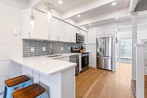 Unclassified image, 4 of 47, button - Updated townhome 90 steps from the sand w/ a Pool! 8 new beds + 1 sleeper sofa (Ocean City)