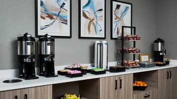 Free daily on-the-go breakfast