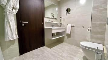 Standard Double or Twin Room | Bathroom | Shower, free toiletries, towels, soap