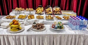 Frokostbuffé er inkludert hver dag