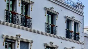 Fassade der Unterkunft