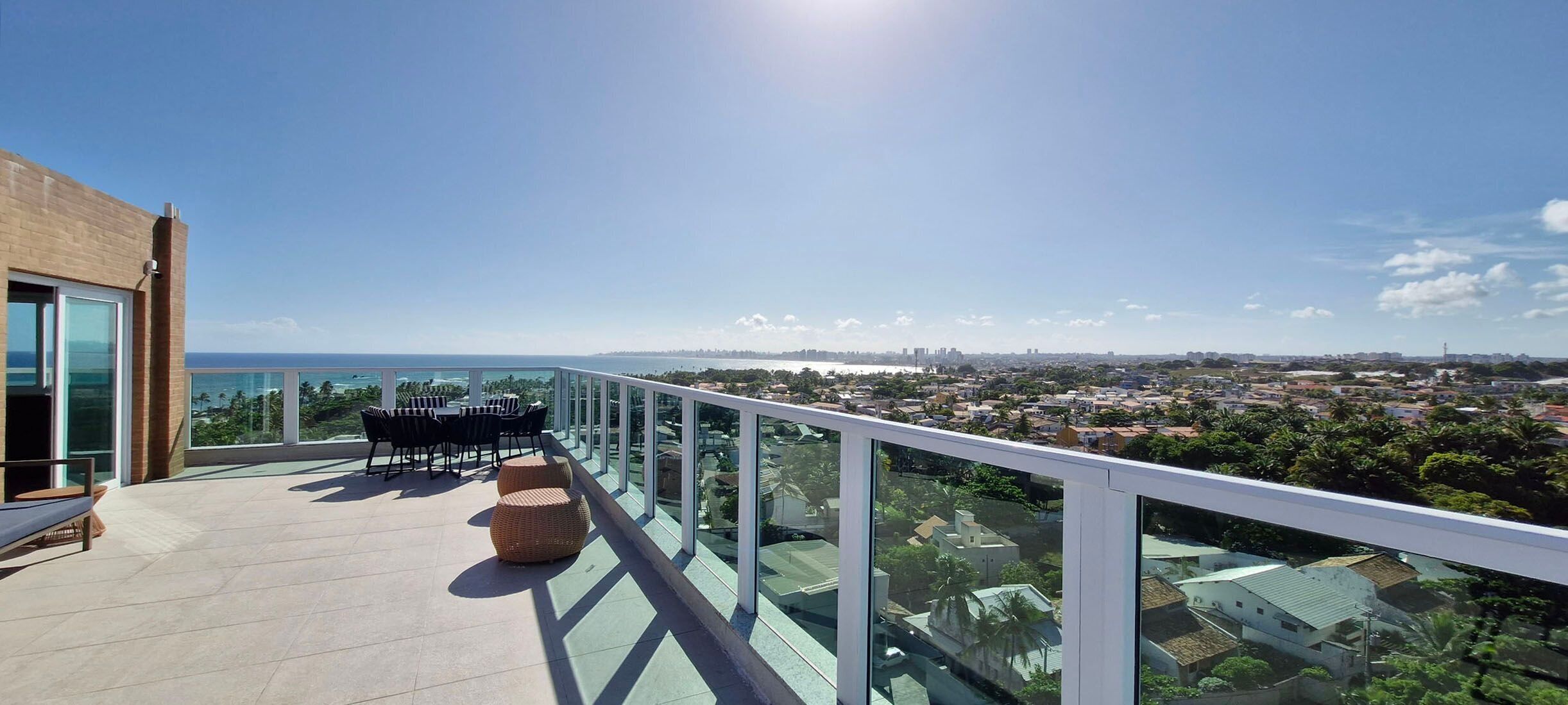 Terraço na cobertura