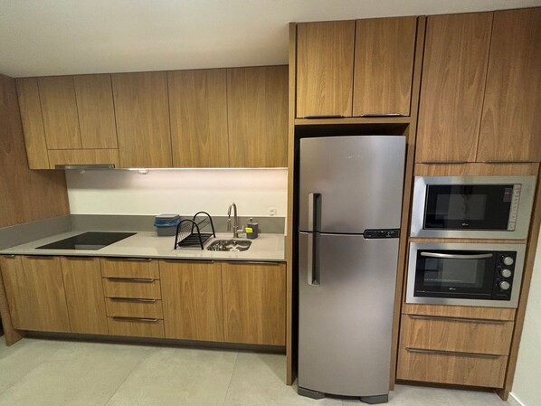 Private kitchen - Complete Studio in Downtown Floripa Cma0102 (Florianópolis)