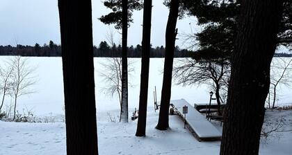 Foster's Lakeside - Sandy Shore with Snowmobile Access & Year-Round Fun